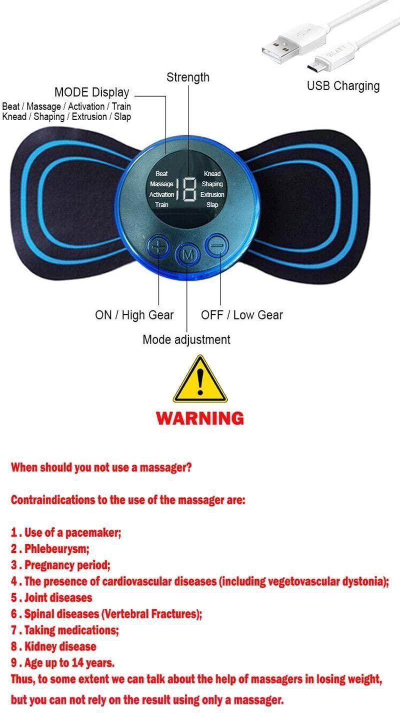 Portable USB Mini Massager