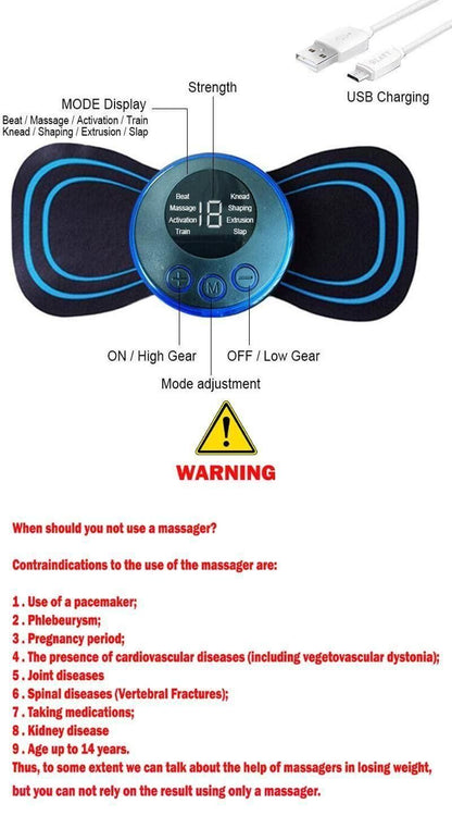 Portable USB Mini Massager