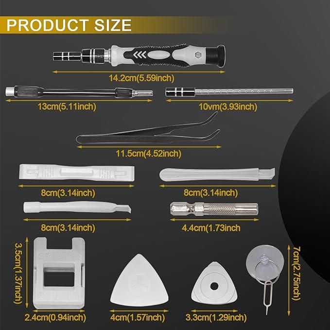 115-in-1 Precision Screwdriver Set – Multipurpose Magnetic Repair Tool Kit