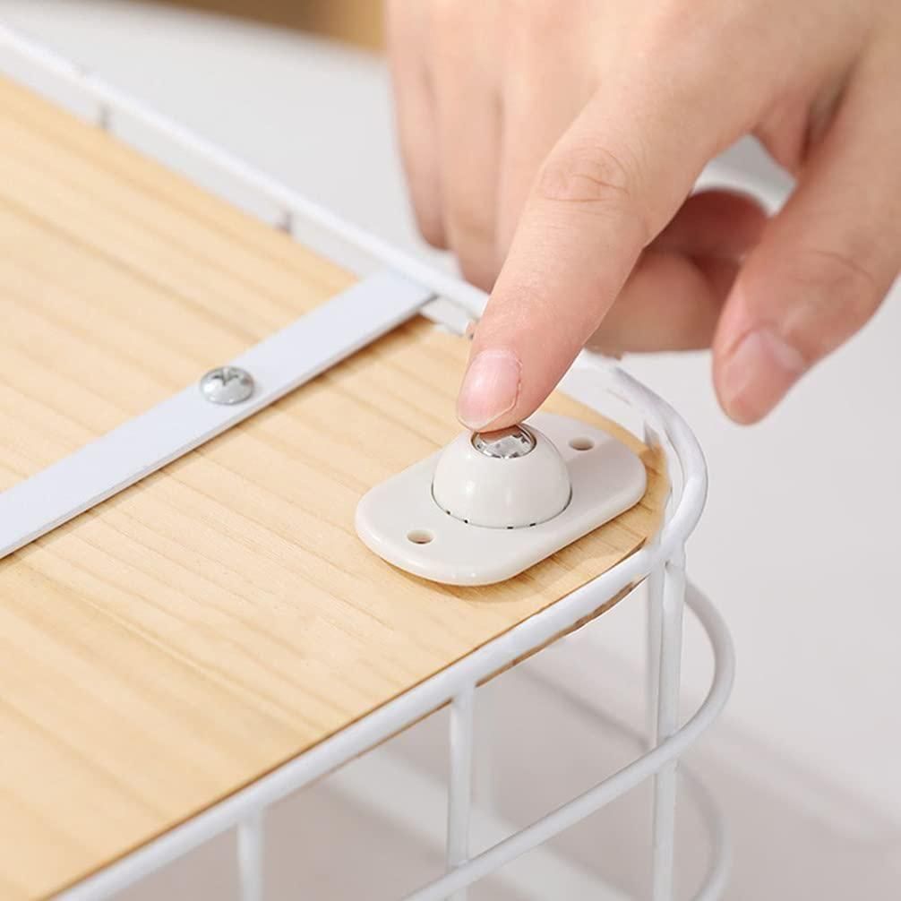Mini Adhesive 360° Rotating Casters (Pack of 4)