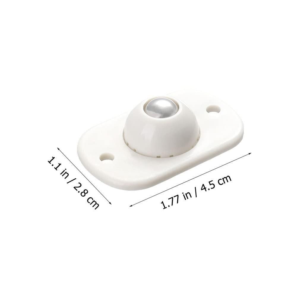 Mini Adhesive 360° Rotating Casters (Pack of 4)