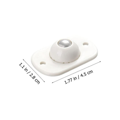 Mini Adhesive 360° Rotating Casters (Pack of 4)