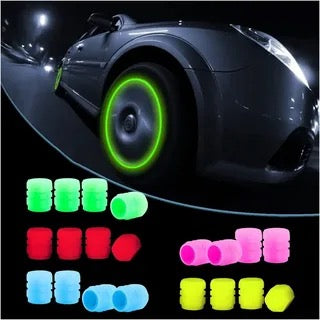 Tire Valve Stem Caps for Car 4 Pack,