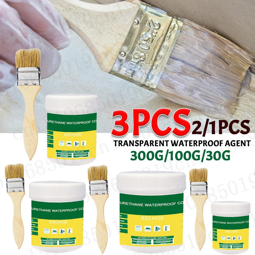 Transparent Waterproof Glue Plus Brush