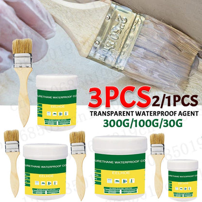 Transparent Waterproof Glue Plus Brush