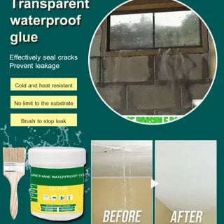 Transparent Waterproof Glue Plus Brush