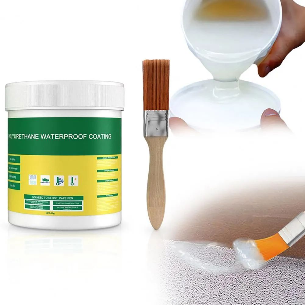 Transparent Waterproof Glue Plus Brush